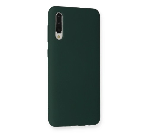 Samsung Galaxy A30S Kılıf Nano içi Kadife Silikon - Koyu Yeşil Samsung Galaxy A30S Kılıf Nano içi Kadife Silikon - Koyu Yeşil