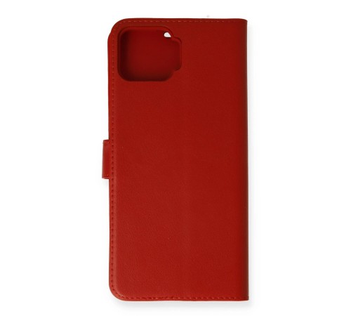 Oppo Reno 4 Lite Kılıf Trend S Plus Kapaklı Kılıf - Kırmızı Oppo Reno 4 Lite Kılıf Trend S Plus Kapaklı Kılıf - Kırmızı
