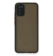 Samsung Galaxy A02S Kılıf Montreal Silikon Kapak - Siyah