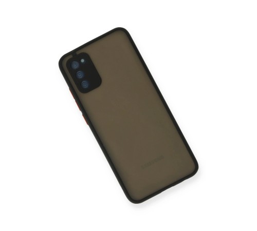 Samsung Galaxy A02S Kılıf Montreal Silikon Kapak - Siyah Samsung Galaxy A02S Kılıf Montreal Silikon Kapak - Siyah