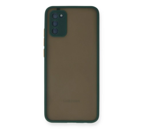 Samsung Galaxy A02S Kılıf Montreal Silikon Kapak - Yeşil Samsung Galaxy A02S Kılıf Montreal Silikon Kapak - Yeşil