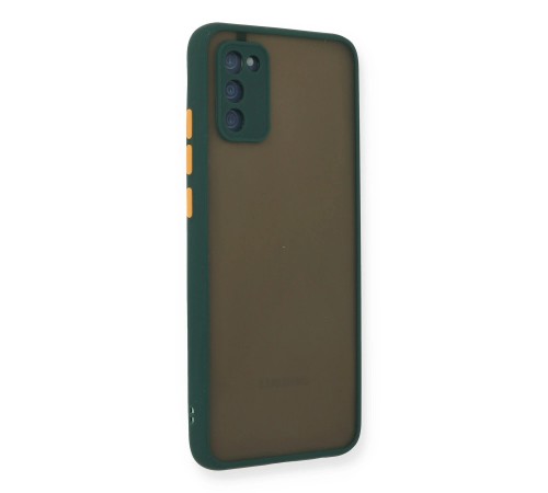 Samsung Galaxy A02S Kılıf Montreal Silikon Kapak - Yeşil Samsung Galaxy A02S Kılıf Montreal Silikon Kapak - Yeşil