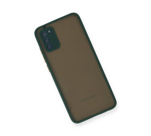 Samsung Galaxy A02S Kılıf Montreal Silikon Kapak - Yeşil Samsung Galaxy A02S Kılıf Montreal Silikon Kapak - Yeşil