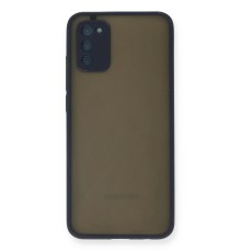 Samsung Galaxy A02S Kılıf Montreal Silikon Kapak - Lacivert