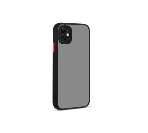 iPhone 12 Kılıf Montreal Silikon Kapak - Siyah iPhone 12 Kılıf Montreal Silikon Kapak - Siyah