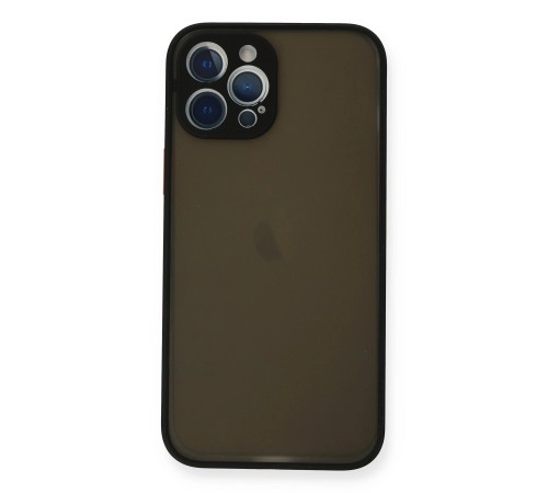 iPhone 12 Pro Kılıf Montreal Silikon Kapak - Siyah iPhone 12 Pro Kılıf Montreal Silikon Kapak - Siyah