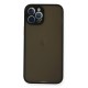 iPhone 12 Pro Kılıf Montreal Silikon Kapak - Siyah