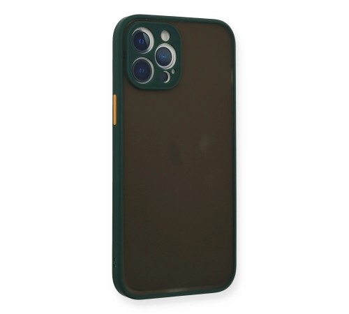 iPhone 12 Pro Kılıf Montreal Silikon Kapak - Yeşil iPhone 12 Pro Kılıf Montreal Silikon Kapak - Yeşil