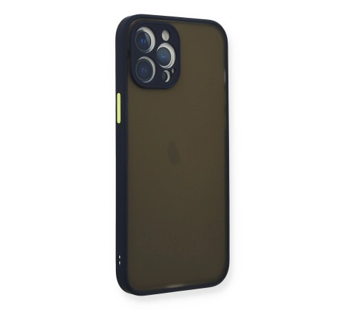 iPhone 12 Pro Kılıf Montreal Silikon Kapak - Lacivert iPhone 12 Pro Kılıf Montreal Silikon Kapak - Lacivert
