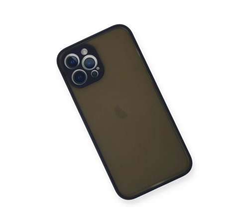 iPhone 12 Pro Kılıf Montreal Silikon Kapak - Lacivert iPhone 12 Pro Kılıf Montreal Silikon Kapak - Lacivert