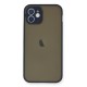 iPhone 12 Mini Kılıf Montreal Silikon Kapak - Lacivert