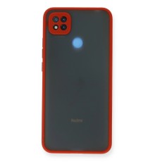 Xiaomi Redmi 9C Kılıf Montreal Silikon Kapak - Kırmızı