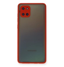 Samsung Galaxy A81 / Note 10 Lite Kılıf Montreal Silikon Kapak - Kırmızı