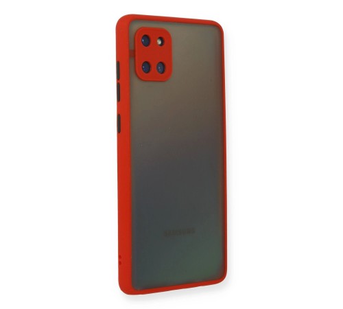 Samsung Galaxy A81 / Note 10 Lite Kılıf Montreal Silikon Kapak - Kırmızı Samsung Galaxy A81 / Note 10 Lite Kılıf Montreal Silikon Kapak - Kırmızı