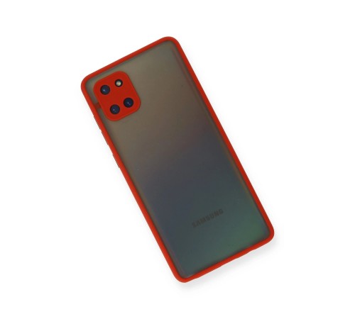 Samsung Galaxy A81 / Note 10 Lite Kılıf Montreal Silikon Kapak - Kırmızı Samsung Galaxy A81 / Note 10 Lite Kılıf Montreal Silikon Kapak - Kırmızı