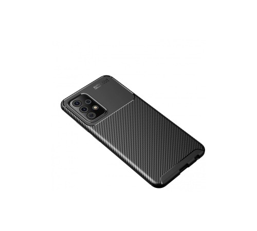 Samsung Galaxy A52 Kılıf Auto Focus Karbon Kapak - Siyah Samsung Galaxy A52 Kılıf Auto Focus Karbon Kapak - Siyah