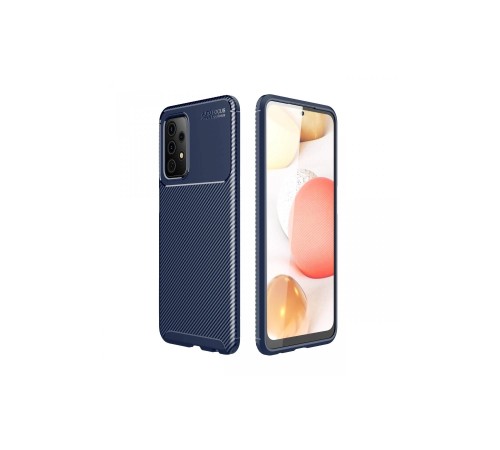 Samsung Galaxy A52 Kılıf Auto Focus Karbon Kapak - Lacivert Samsung Galaxy A52 Kılıf Auto Focus Karbon Kapak - Lacivert