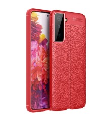 Samsung Galaxy S21 Kılıf Auto Focus Kapak - Kırmızı