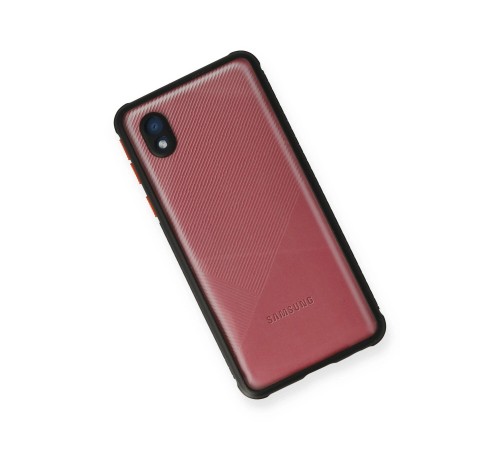 Samsung Galaxy A01 Core Kılıf Miami Şeffaf Silikon - Siyah Samsung Galaxy A01 Core Kılıf Miami Şeffaf Silikon - Siyah