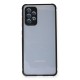 Samsung Galaxy A52 Kılıf Miami Şeffaf Silikon - Siyah