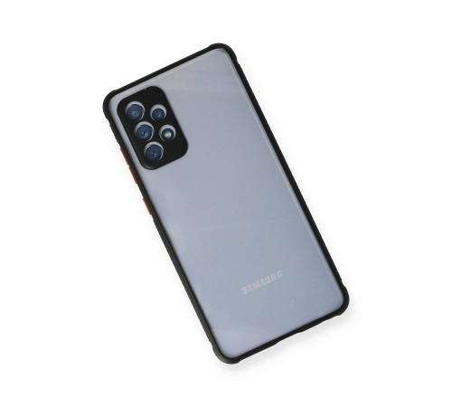Samsung Galaxy A52 Kılıf Miami Şeffaf Silikon - Siyah Samsung Galaxy A52 Kılıf Miami Şeffaf Silikon - Siyah