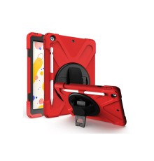 iPad Air 3 10.5 Kılıf Amazing Tablet Kapak - Kırmızı