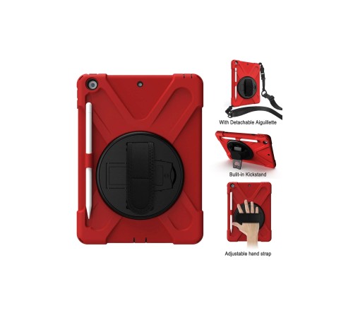 iPad Air 3 10.5 Kılıf Amazing Tablet Kapak - Kırmızı iPad Air 3 10.5 Kılıf Amazing Tablet Kapak - Kırmızı