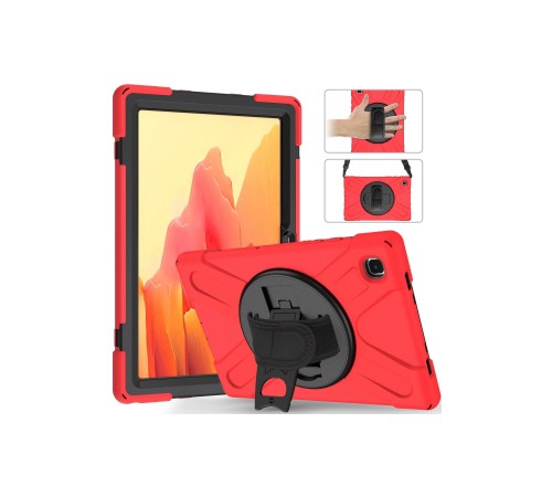 Samsung Galaxy T500 Tab A7 10.4 Kılıf Amazing Tablet Kapak - Kırmızı Samsung Galaxy T500 Tab A7 10.4 Kılıf Amazing Tablet Kapak - Kırmızı