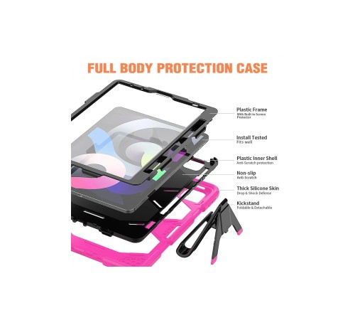 iPad Pro 11 (2020) Kılıf Griffin Tablet Kapak - Pembe