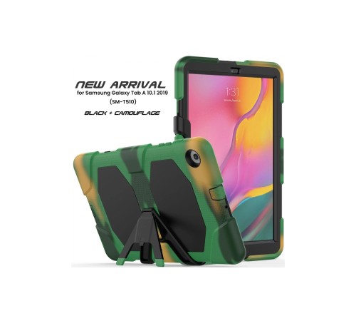 Samsung Galaxy T510 Tab A 10.1 Kılıf Griffin Tablet Kapak - Kamuflaj Samsung Galaxy T510 Tab A 10.1 Kılıf Griffin Tablet Kapak - Kamuflaj