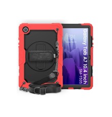 Samsung Galaxy Tab A7 10.4 Kılıf Pars Tablet Kapak - Kırmızı