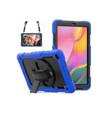 Samsung Galaxy T510 Tab A 10.1 Kılıf Pars Tablet Kapak - Mavi