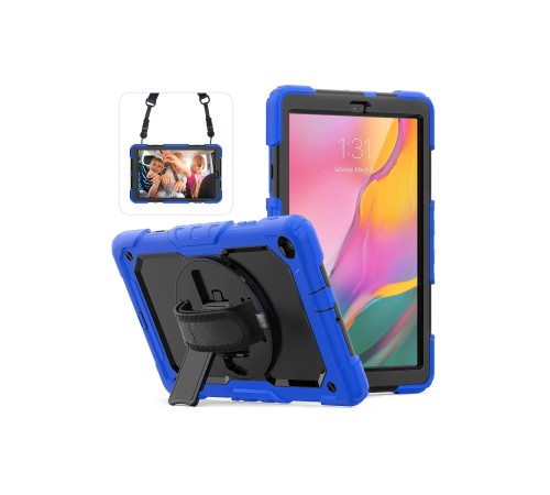 Samsung Galaxy T510 Tab A 10.1 Kılıf Pars Tablet Kapak - Mavi Samsung Galaxy T510 Tab A 10.1 Kılıf Pars Tablet Kapak - Mavi