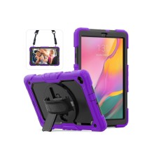 Samsung Galaxy T510 Tab A 10.1 Kılıf Pars Tablet Kapak - Mor