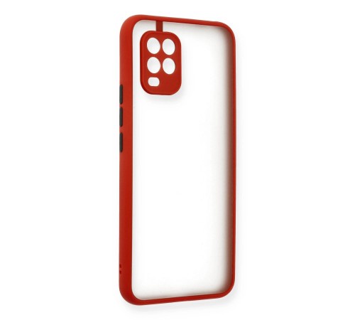 Xiaomi Mi 10 Lite Kılıf Montreal Silikon Kapak - Kırmızı Xiaomi Mi 10 Lite Kılıf Montreal Silikon Kapak - Kırmızı