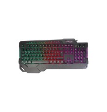 MK80 RGB Işıklı Türkçe Q Kablolu Mekanik Hisli Klavye