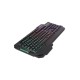 Konfulon MK80 RGB Işıklı Türkçe Q Kablolu Mekanik Hisli Klavye