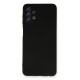 Samsung Galaxy A52 Kılıf Nano içi Kadife Silikon - Siyah