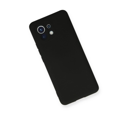 Xiaomi Mi 11 Kılıf Nano içi Kadife Silikon - Siyah Xiaomi Mi 11 Kılıf Nano içi Kadife Silikon - Siyah