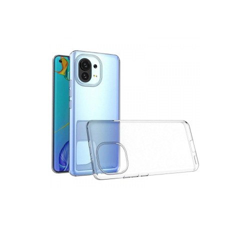 Xiaomi Mi 11 Kılıf Lüx Şeffaf Silikon Xiaomi Mi 11 Kılıf Lüx Şeffaf Silikon