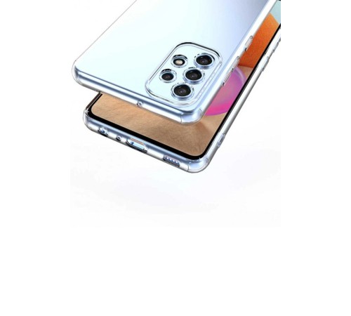 Samsung Galaxy A32 Kılıf Lüx Şeffaf Silikon Samsung Galaxy A32 Kılıf Lüx Şeffaf Silikon