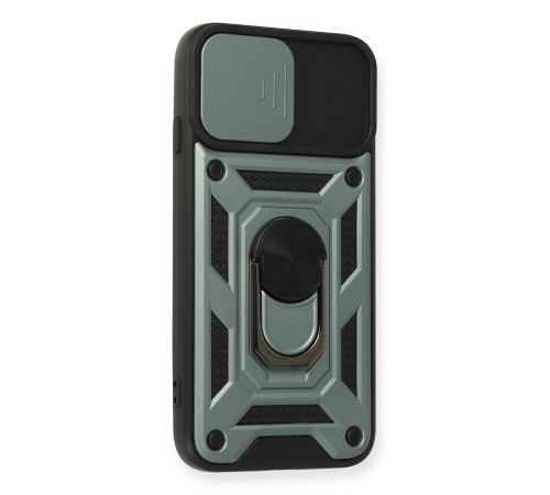 iPhone 6 Kılıf Pars Lens Yüzüklü Silikon - Yeşil iPhone 6 Kılıf Pars Lens Yüzüklü Silikon - Yeşil