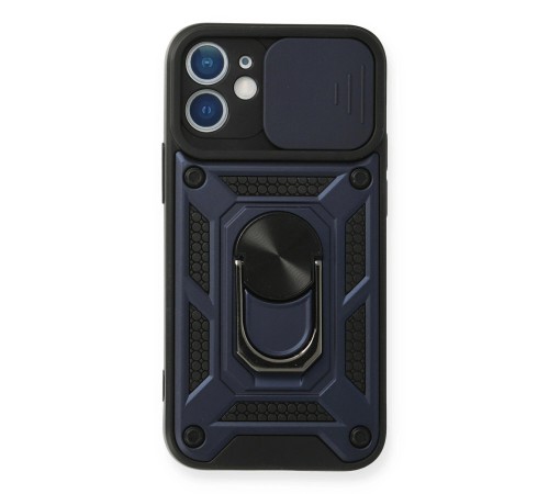 iPhone 11 Kılıf Pars Lens Yüzüklü Silikon - Lacivert iPhone 11 Kılıf Pars Lens Yüzüklü Silikon - Lacivert