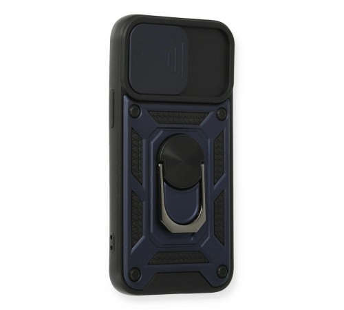 iPhone 11 Kılıf Pars Lens Yüzüklü Silikon - Lacivert iPhone 11 Kılıf Pars Lens Yüzüklü Silikon - Lacivert