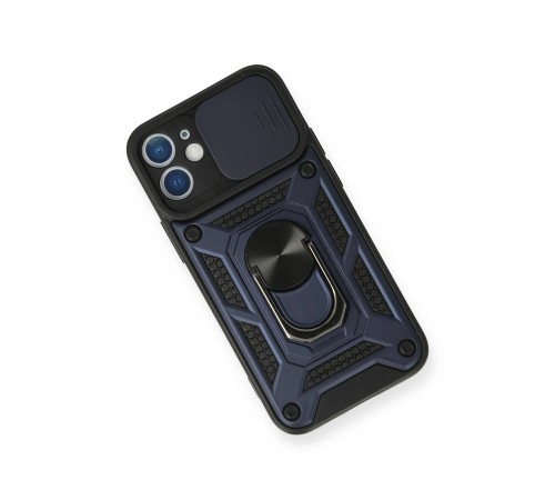 iPhone 11 Kılıf Pars Lens Yüzüklü Silikon - Lacivert iPhone 11 Kılıf Pars Lens Yüzüklü Silikon - Lacivert