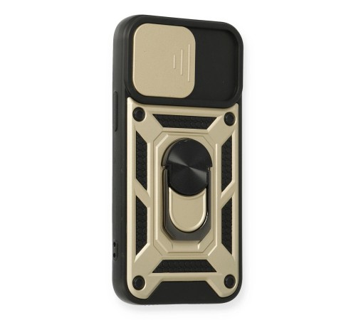 iPhone 11 Kılıf Pars Lens Yüzüklü Silikon - Gold iPhone 11 Kılıf Pars Lens Yüzüklü Silikon - Gold