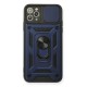 iPhone 11 Pro Kılıf Pars Lens Yüzüklü Silikon - Lacivert