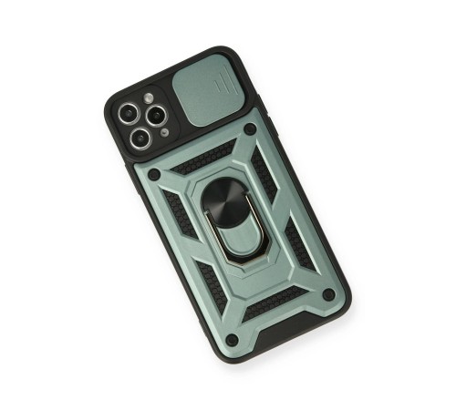 iPhone 11 Pro Kılıf Pars Lens Yüzüklü Silikon - Yeşil iPhone 11 Pro Kılıf Pars Lens Yüzüklü Silikon - Yeşil