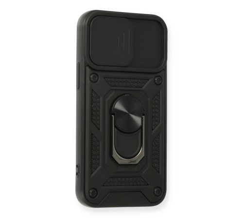 iPhone 12 Kılıf Pars Lens Yüzüklü Silikon - Siyah iPhone 12 Kılıf Pars Lens Yüzüklü Silikon - Siyah