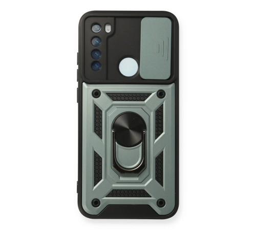 Xiaomi Redmi Note 8 Kılıf Pars Lens Yüzüklü Silikon - Yeşil Xiaomi Redmi Note 8 Kılıf Pars Lens Yüzüklü Silikon - Yeşil